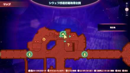 絵描きの詳細マップ