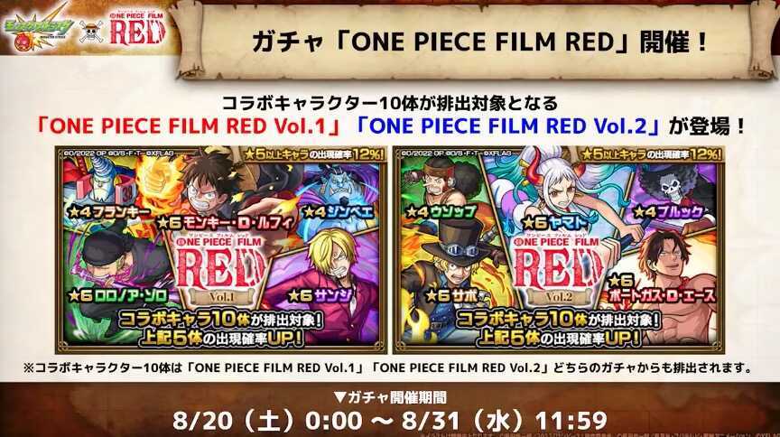 ワンピースコラボガチャ