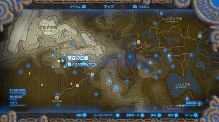 岩オクタのマップ