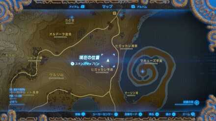 氷雪の剣のマップ