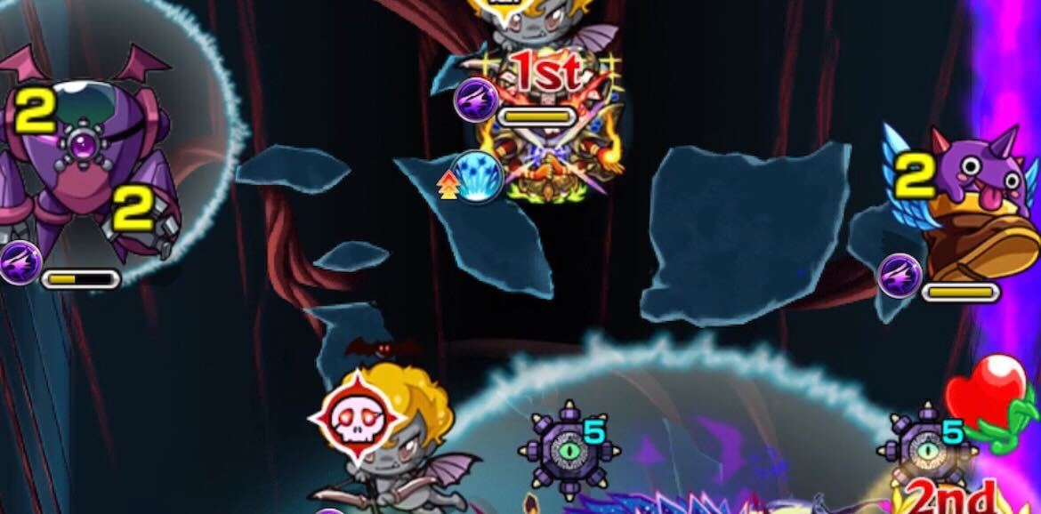 地雷ロボは優先して倒す