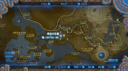 アイスロッドのマップ