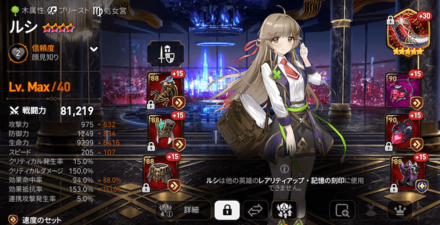 ルシのステータス画像