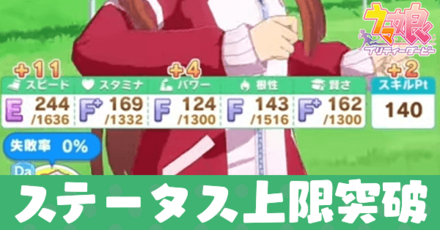 ステータス上限突破
