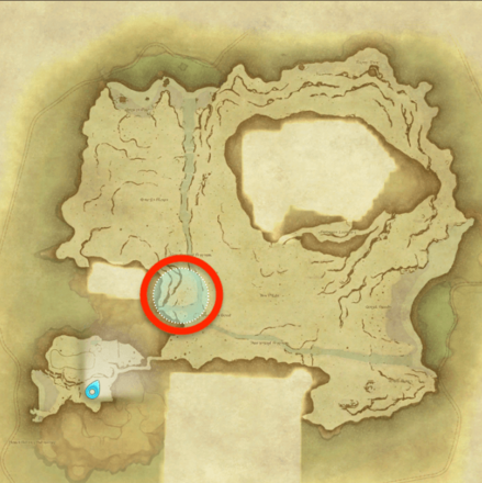 無人島の石灰岩の採集場所画像