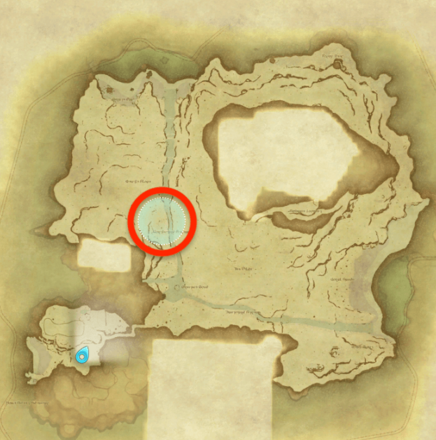 アイルキャベツの種の採集場所画像