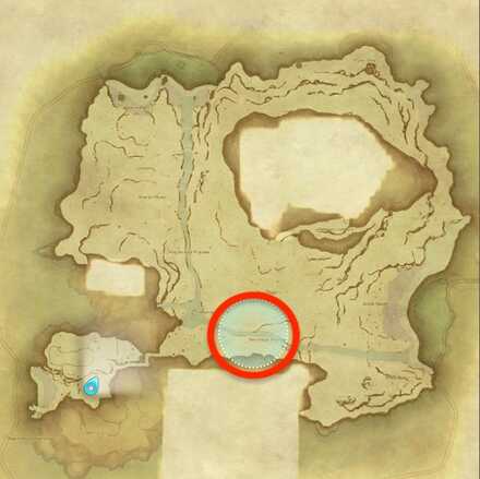 無人島のアップルの採集場所画像