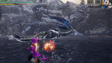 イソネミクニ亜種のボディプレス