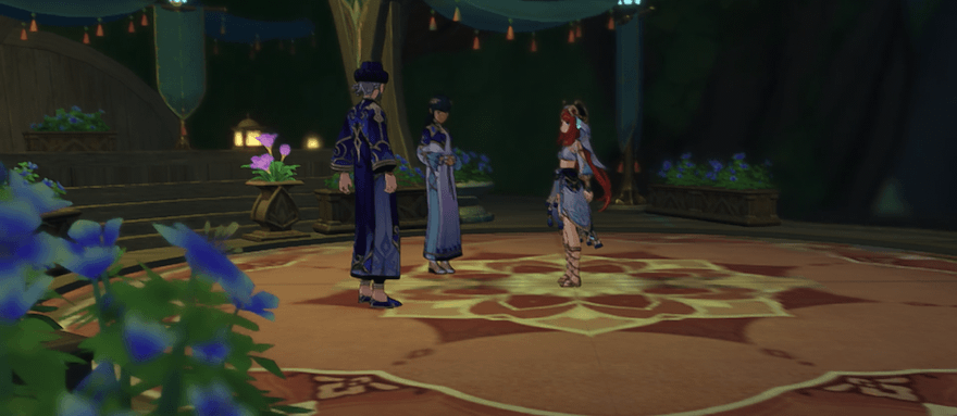 再びドニアザードについて行く