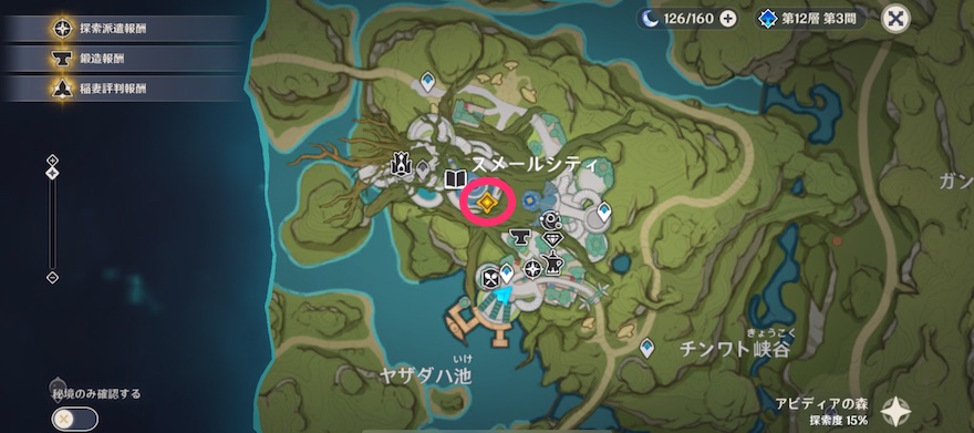 グランドバザールのニィロウのもとへ行く