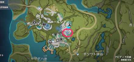 学を求む長き道のマップ