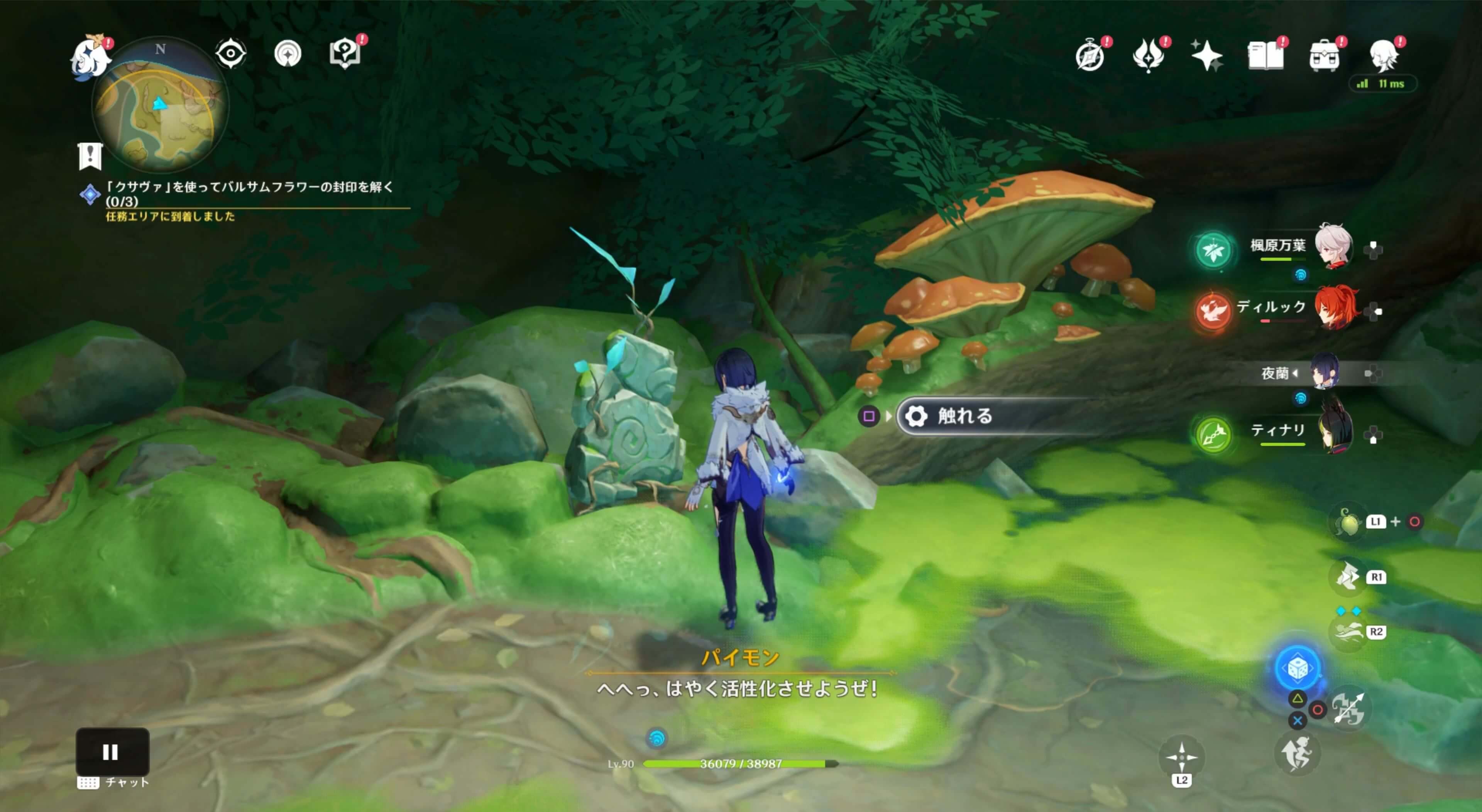 バルサムフラワーの封印