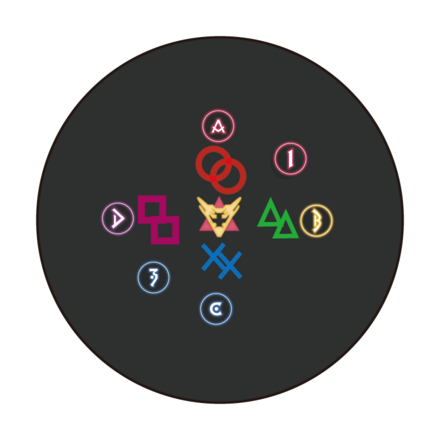 マーカー同色型