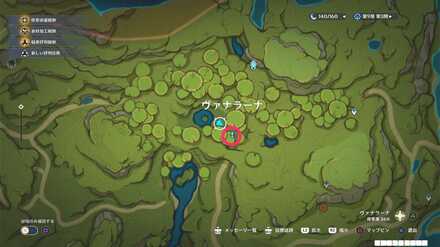 静態的風景のマップ