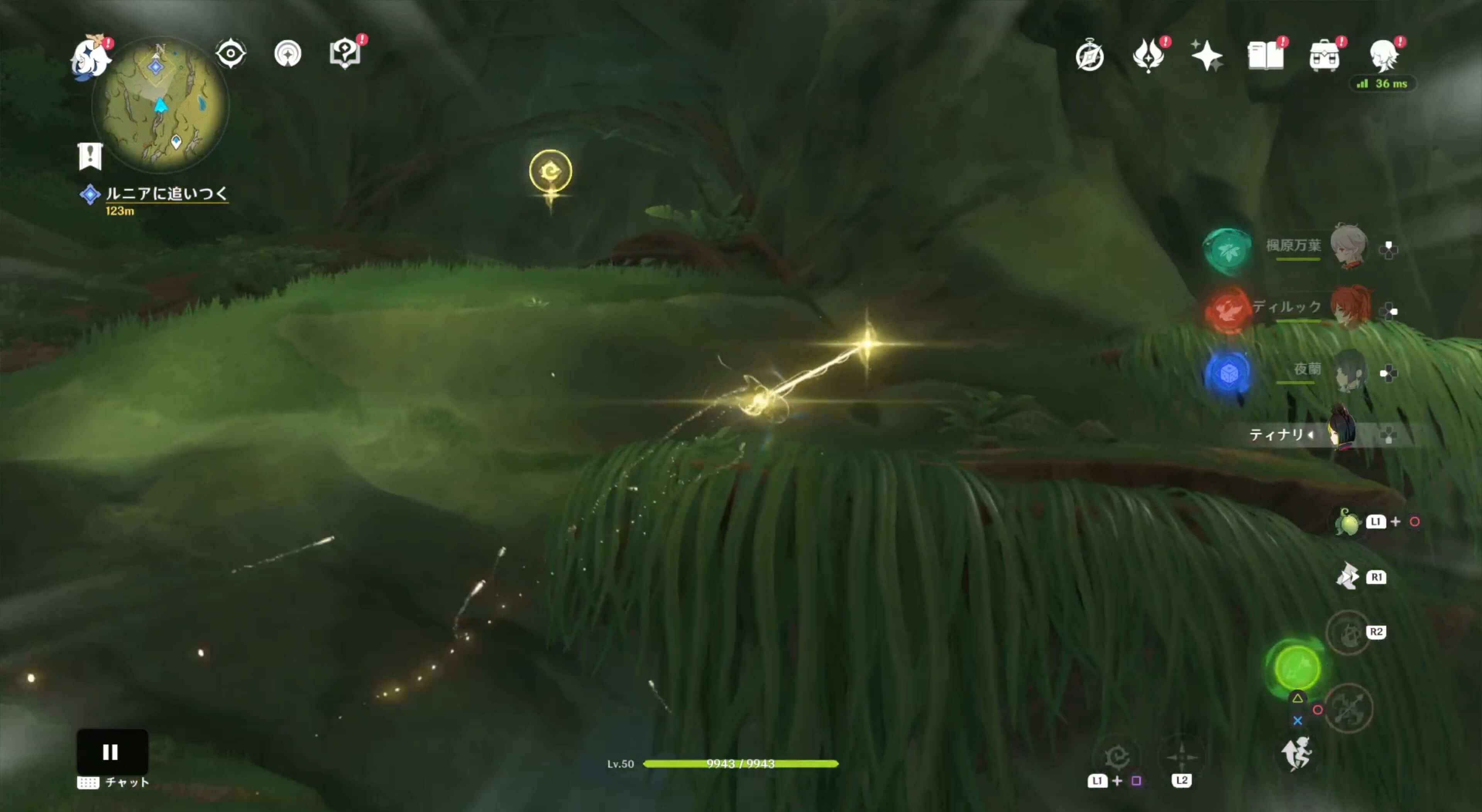 ルニアを追いかける