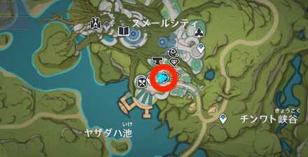 冒険は大きな歩幅でのマップ