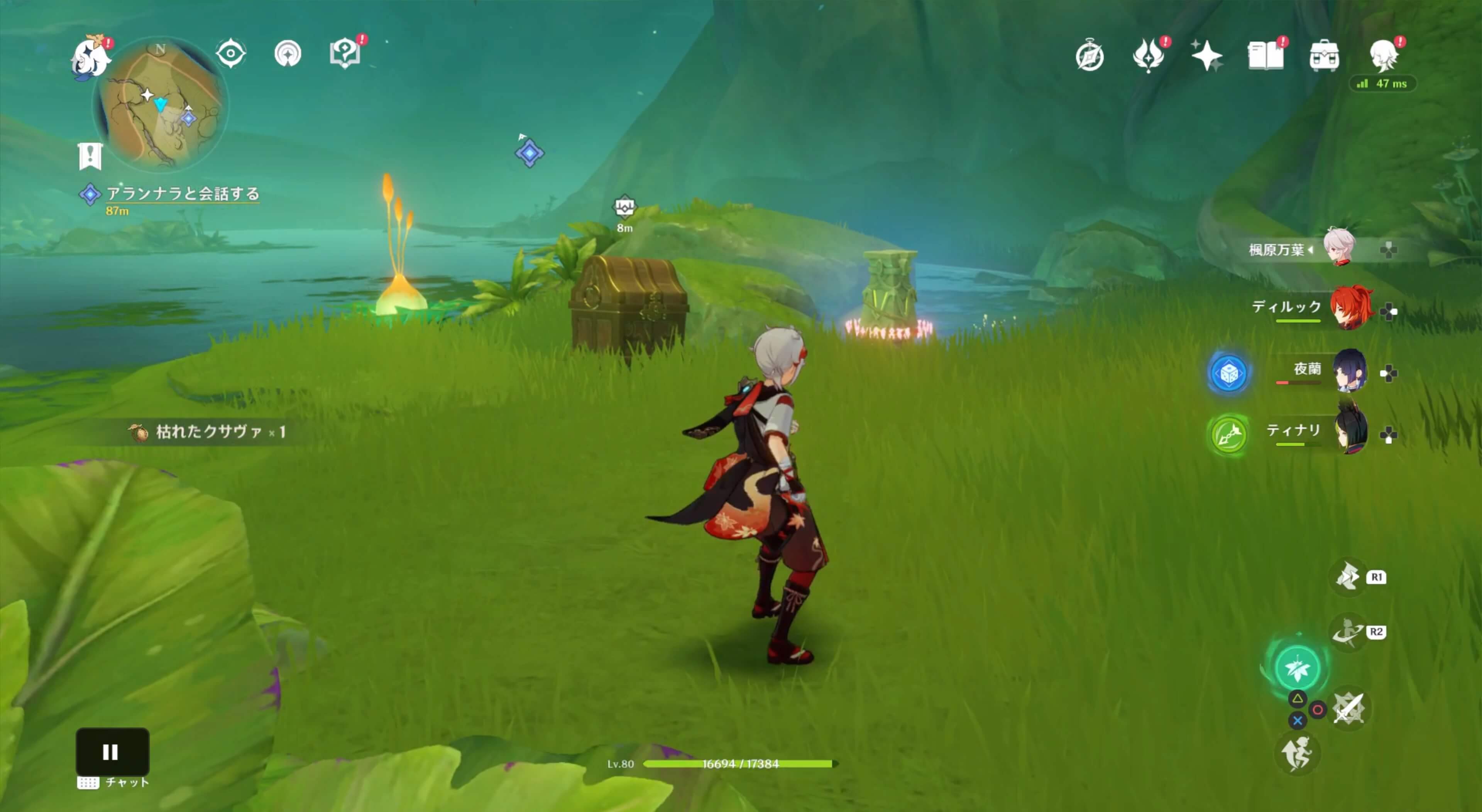 リーフコアを起動