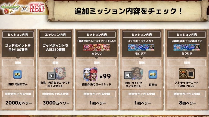 追加ミッション内容