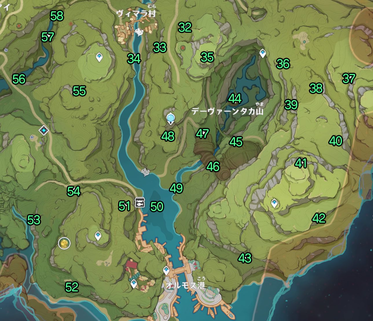 アルダラビ河谷の草神の瞳