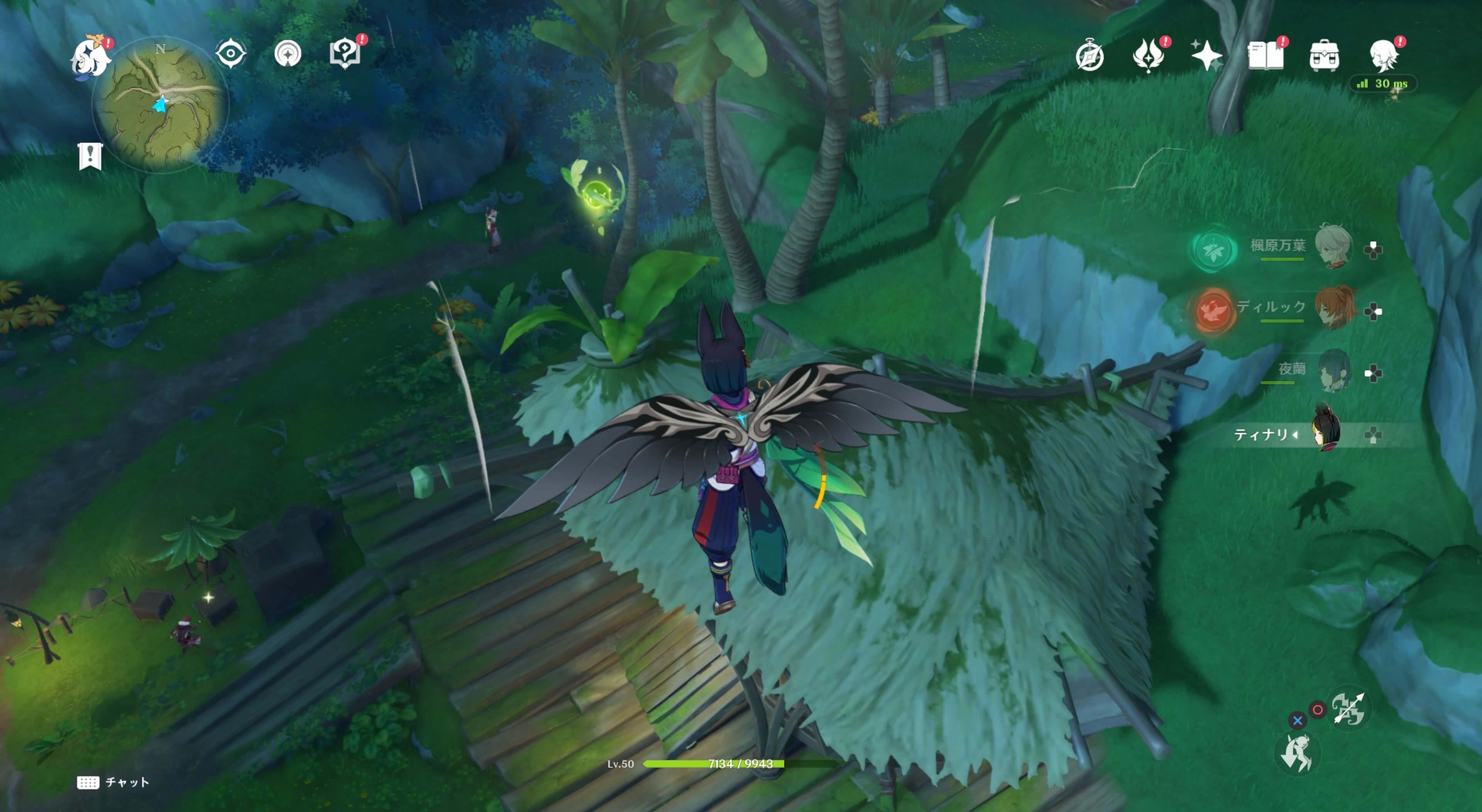 宝盗団の拠点の上