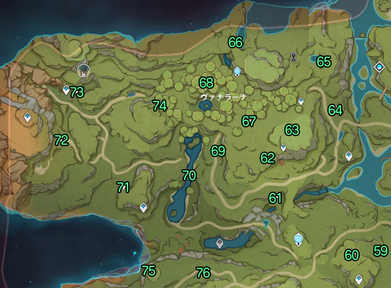 ヴィシュッダ辺土/ヴァナラーナ草神の瞳