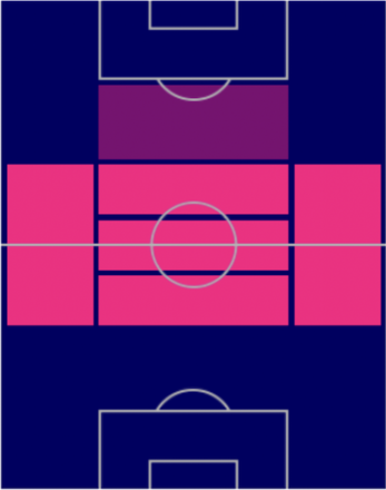 HPアクセル・ヴィツェル(指名契約)の適性ポジション