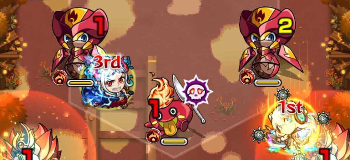 ドクロ処理でラクーニの弱点効果アップ