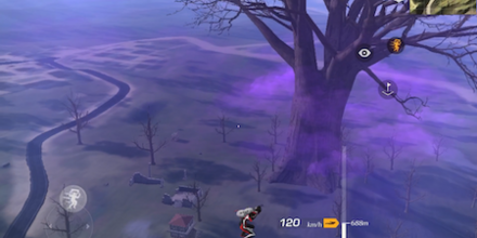 マップの一部に変化が