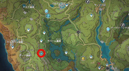 有頂の塔のマップ画像