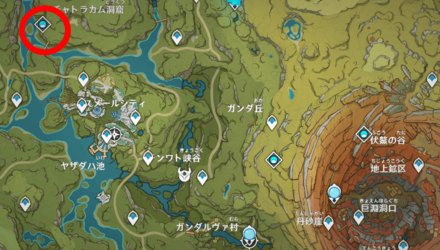 無学の塔のマップ画像