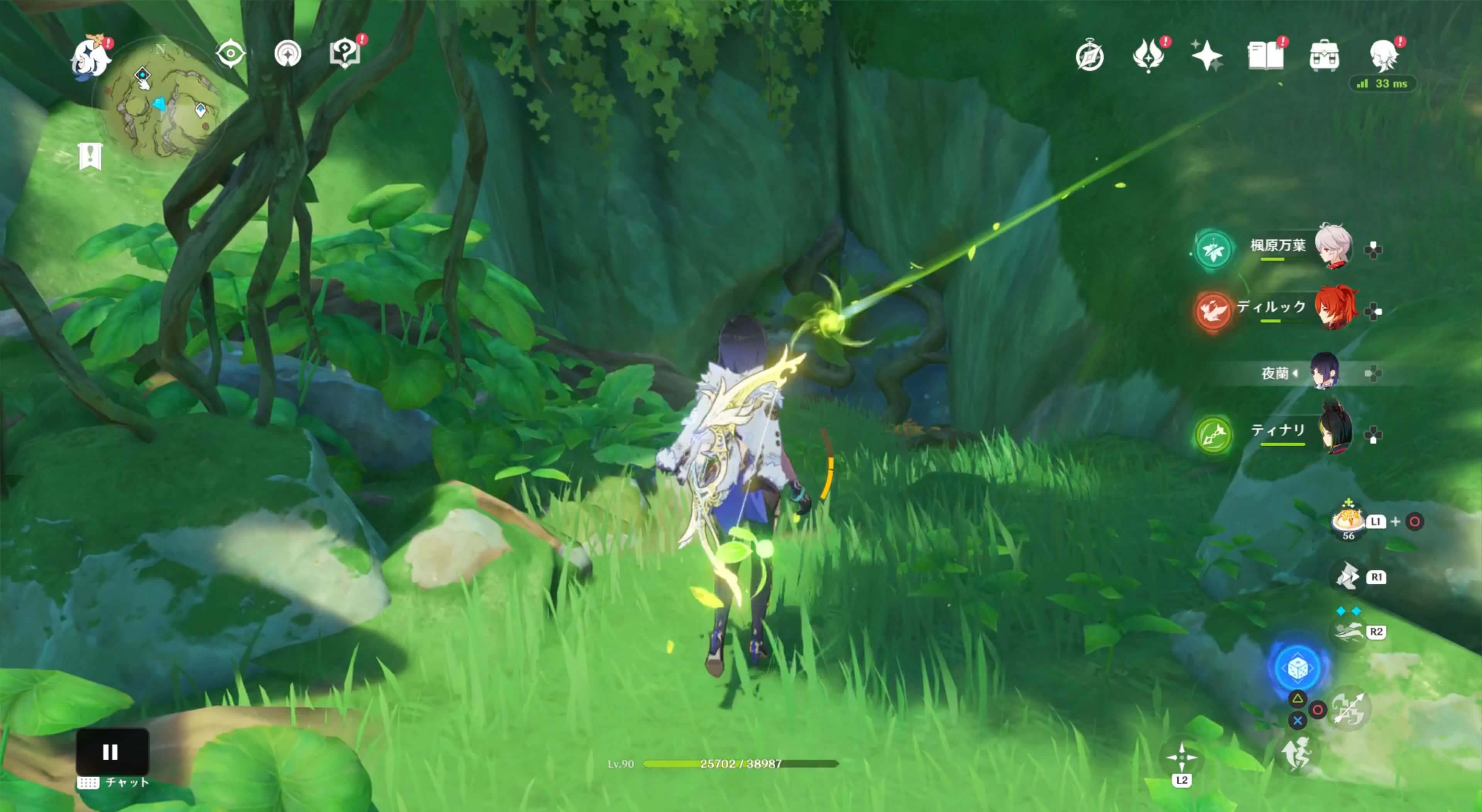 草の種で取り除ける岩を破壊