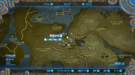 鉄のハンマーのマップ