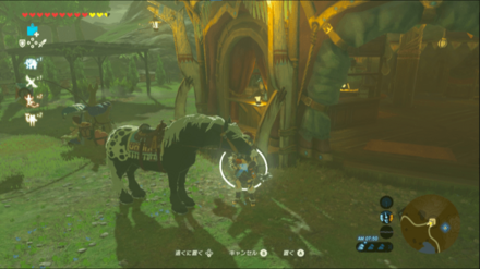 手から直接あげる