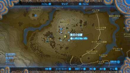 ビッグブーメランのマップ