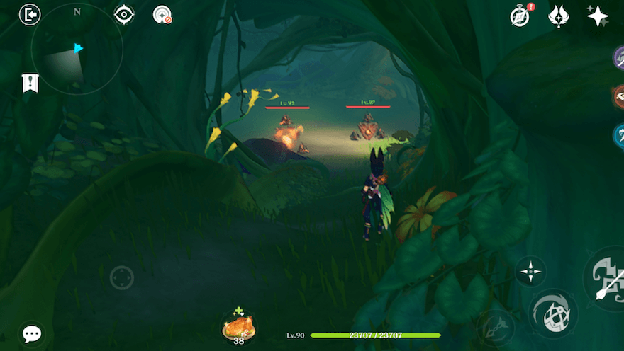 侵入して目の前にいる魔物を全て倒す