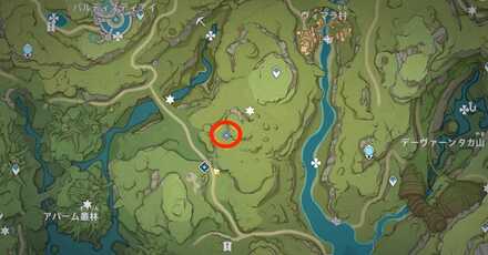 「ヴァーナ」が完治するまでのマップ