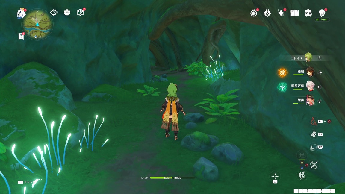 アランガルの落書き_奥に進む