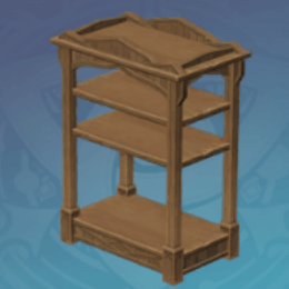 輝光の白地物置台