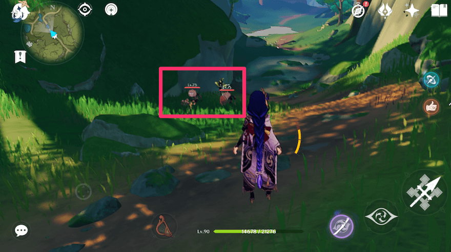 エルバーの周りに居る魔物を倒す