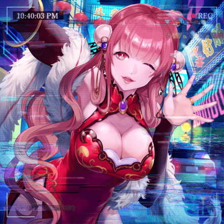 嫣然たる深紅小鈴