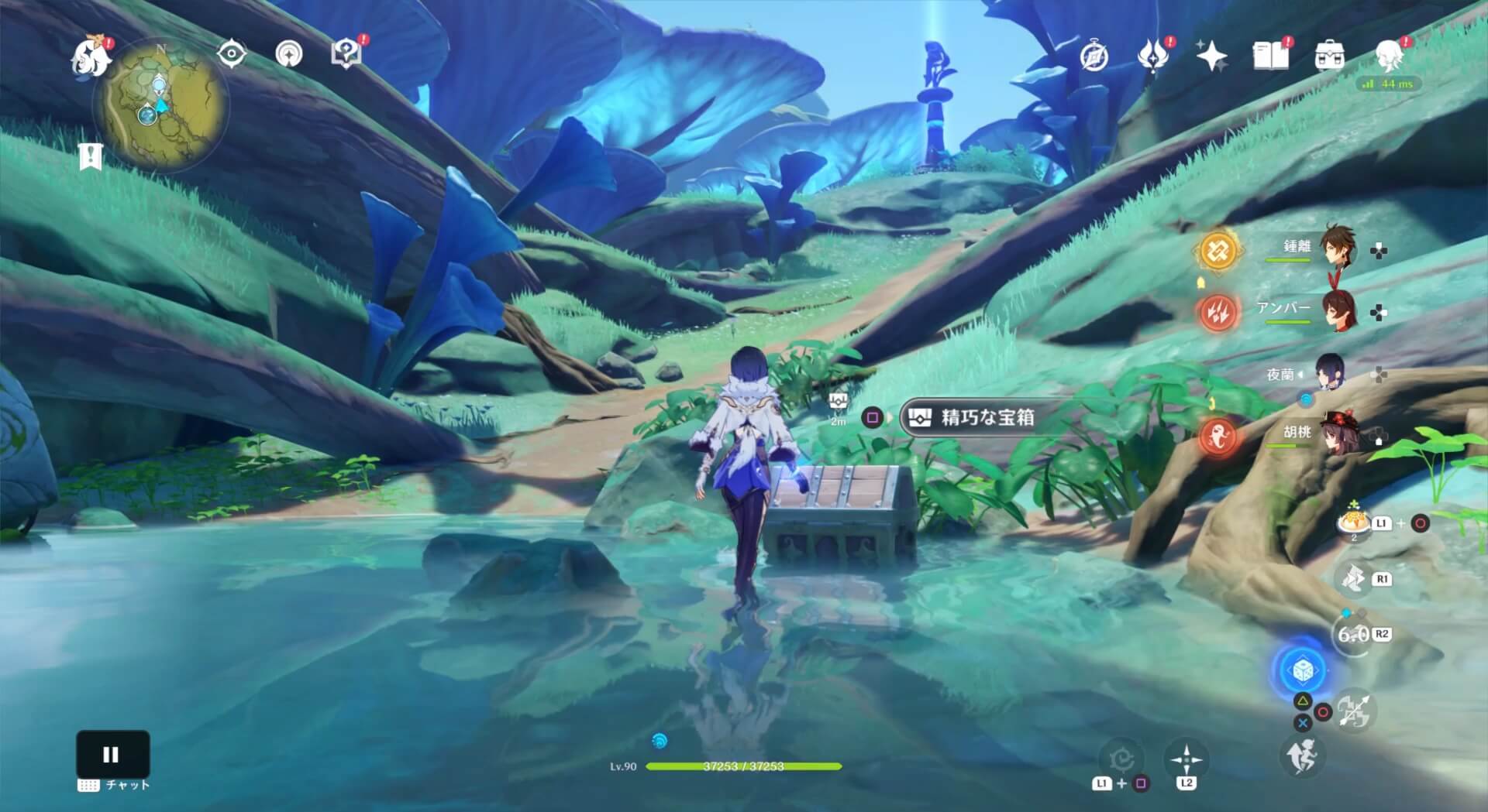 全て倒すと精巧な宝箱が出現