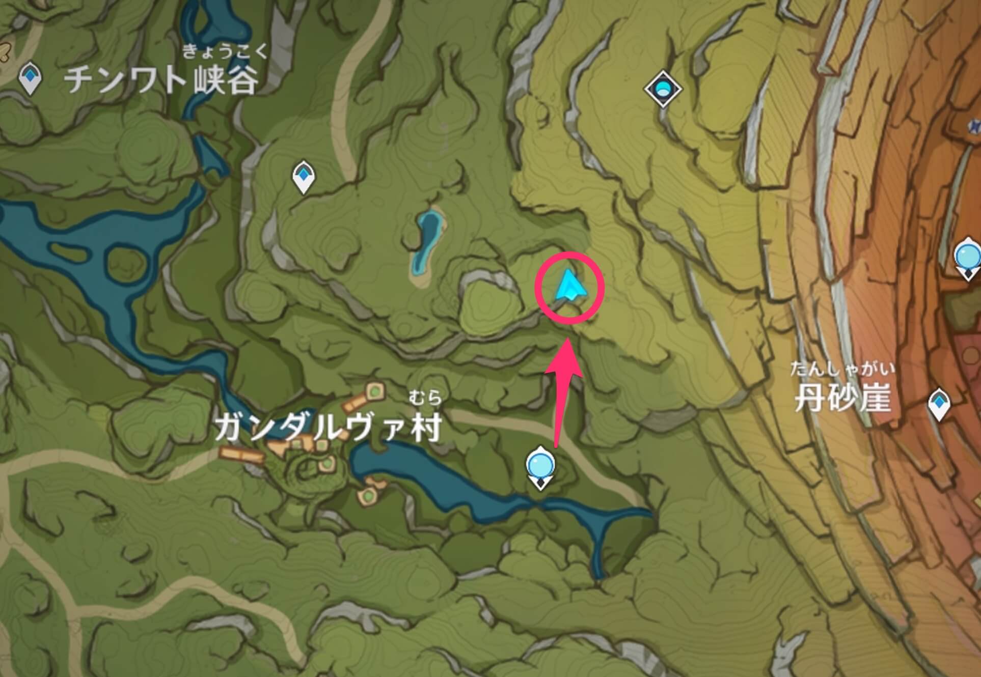 世界任務アグニホトラ経・星夜の章挑戦中に入れる洞窟の中