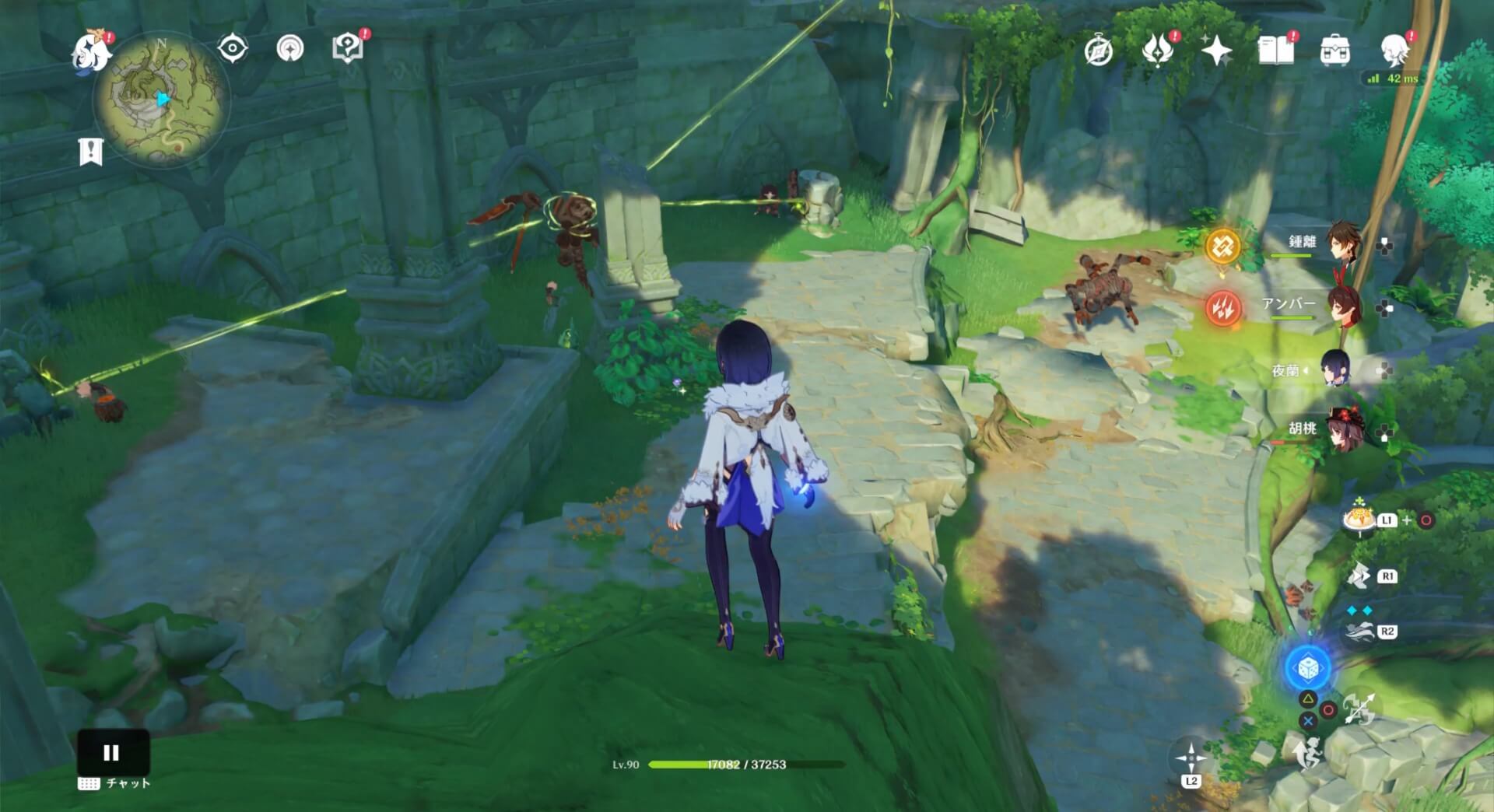 ダーリ遺跡の中に存在