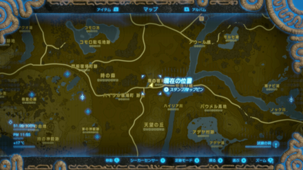 ボコバットのマップ