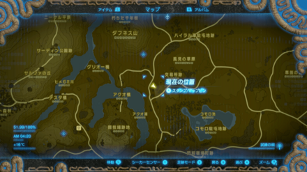 トゲボコバットのマップ