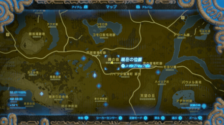 モリブリンバットのマップ