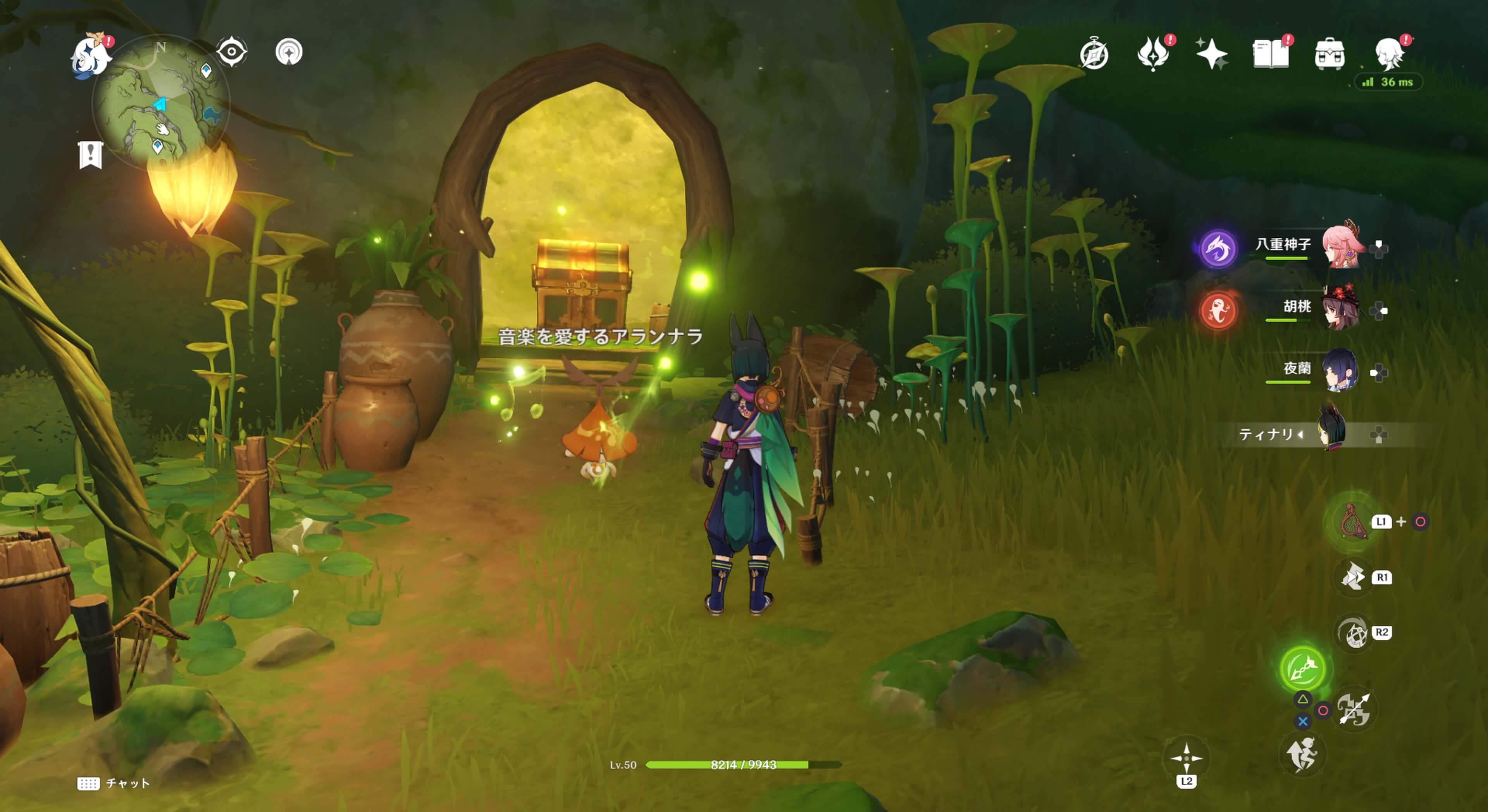 音楽を愛するアランナラ