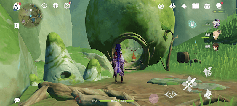 戸惑うアランナラ