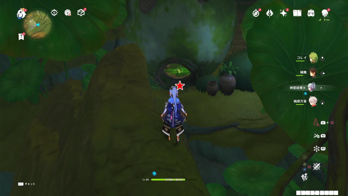 戸惑うアランナラ