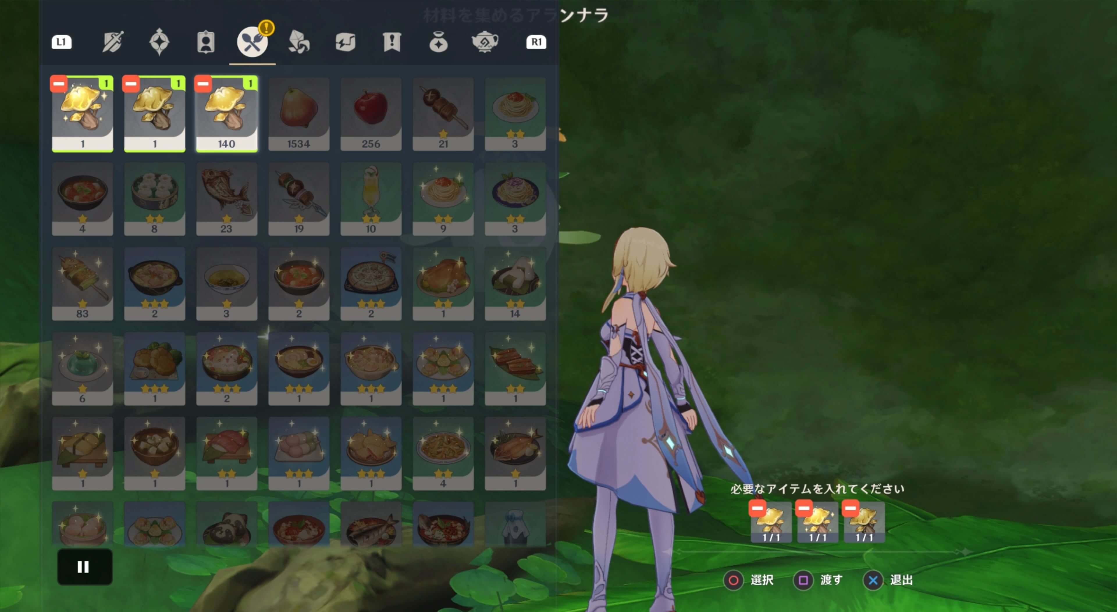 世界アランナラにあげることがある任務